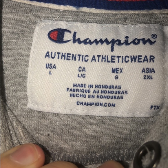 Grey champion hoodie - Picture 4 of 4